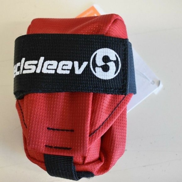 Speedsleev Bicycle Seat Saddle Bag Pack Ranger S Waterproof Retail $35 Red - Picture 3 of 8